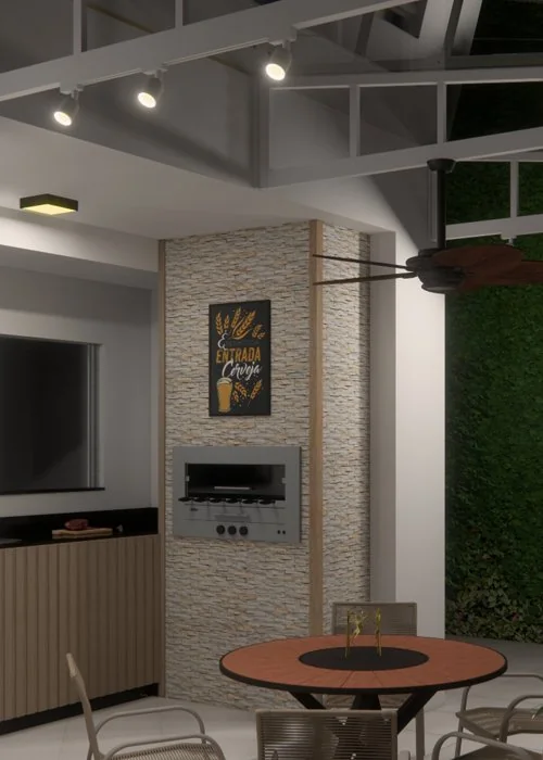 Photorealistic 3D image of an architectural project