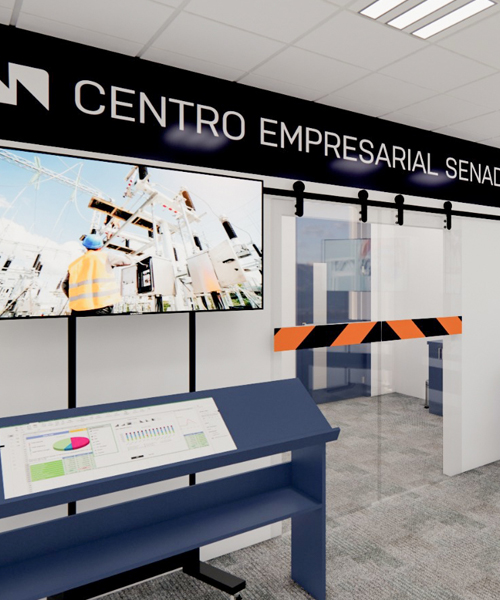 Projeto 3D de Centro de Treinamento