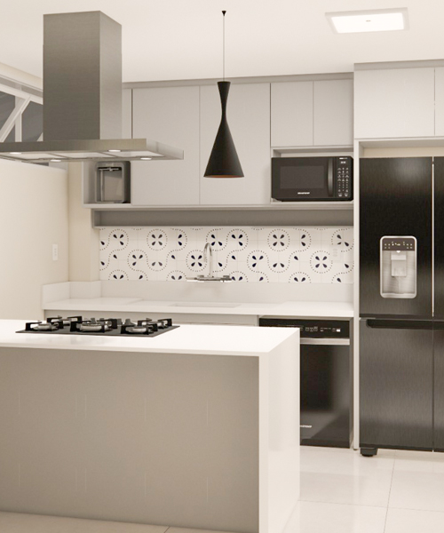 Projeto 3D de Apartamento Residencial