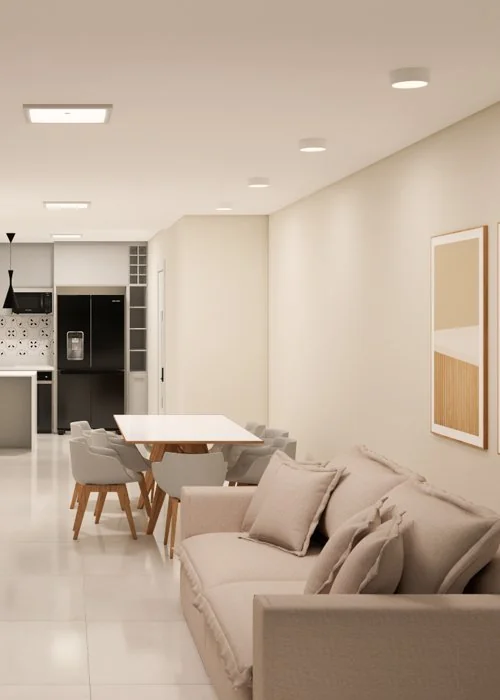 ArchViz image of an architectural project